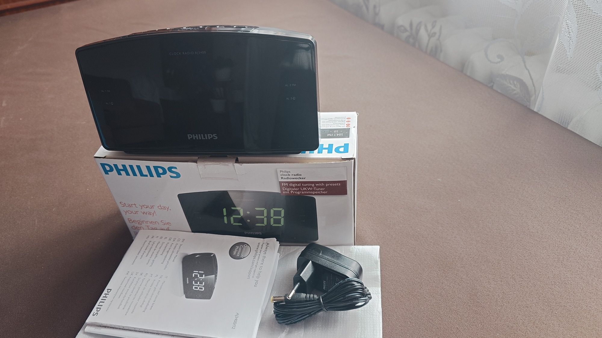Radiobudzik PHILIPS AJ3400
