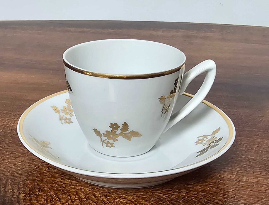 Zestaw kawowy Chodzież porcelana PRL