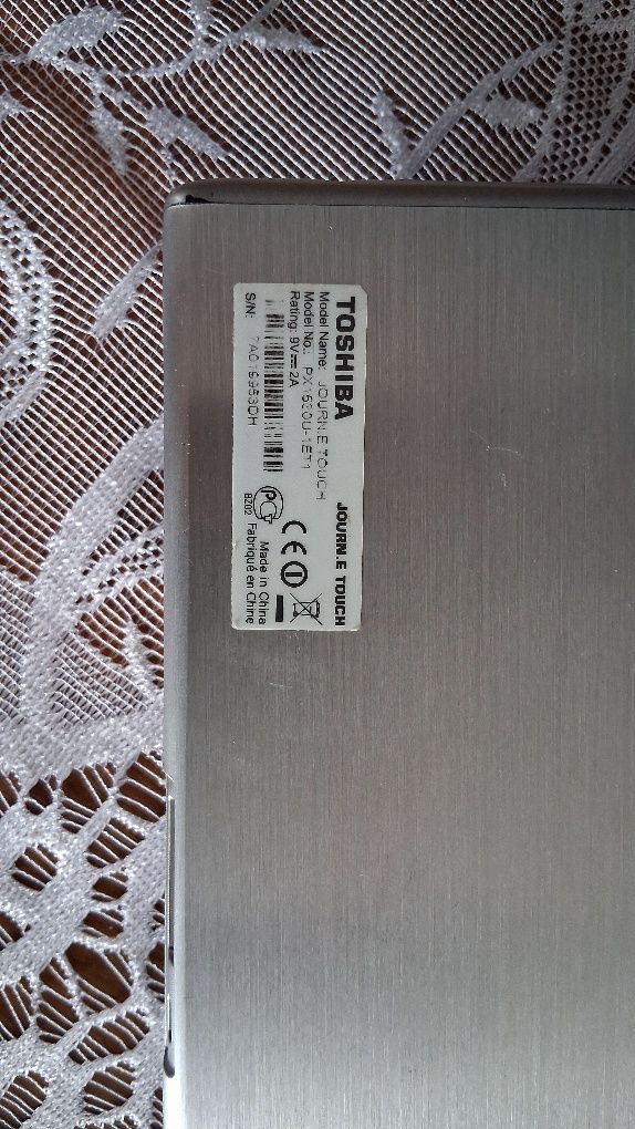 Tablet Toshiba Journ.e Touch model PX1530U-1ET1