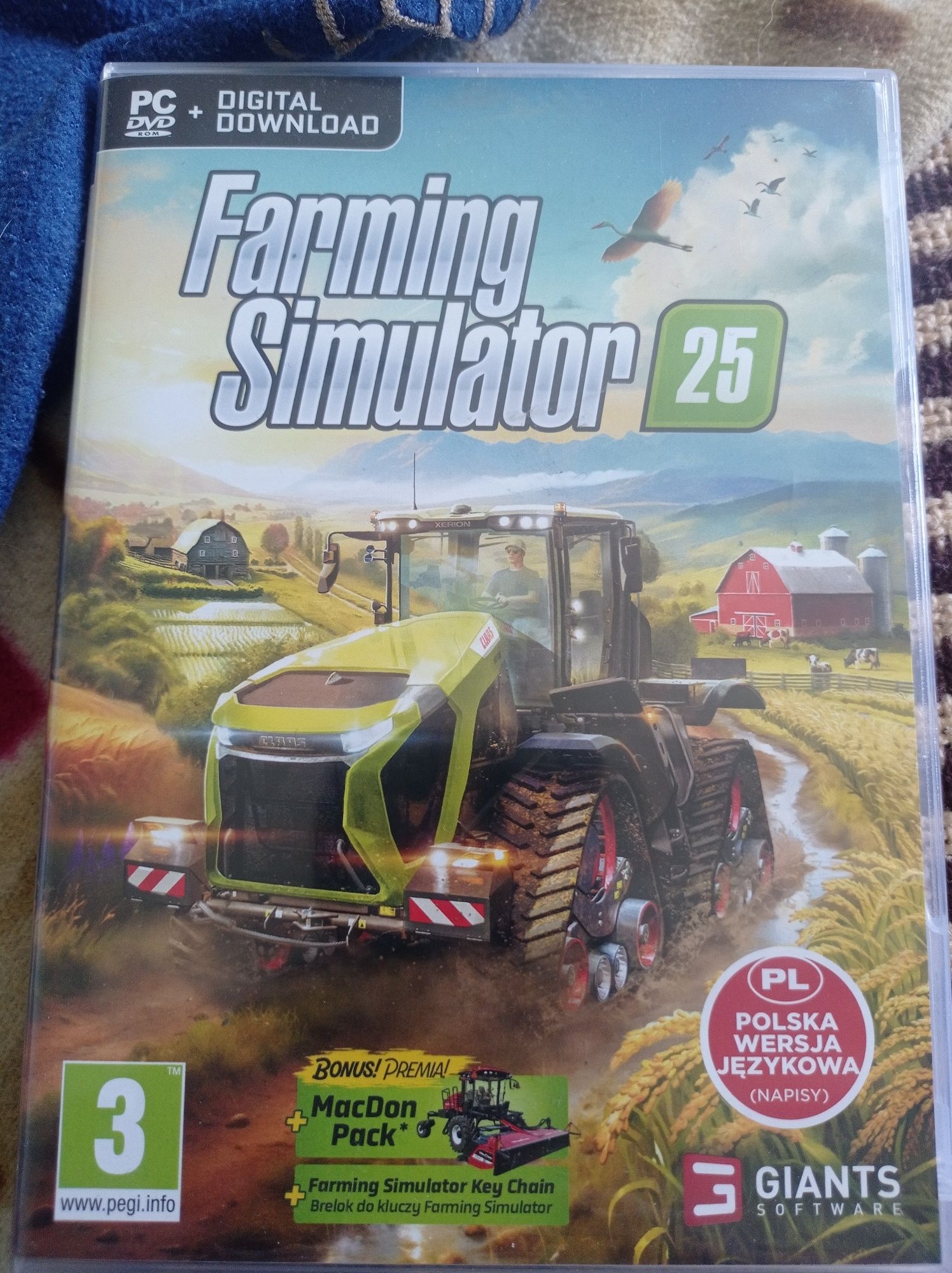 Sprzedam Farming Simulator 25 na pc
