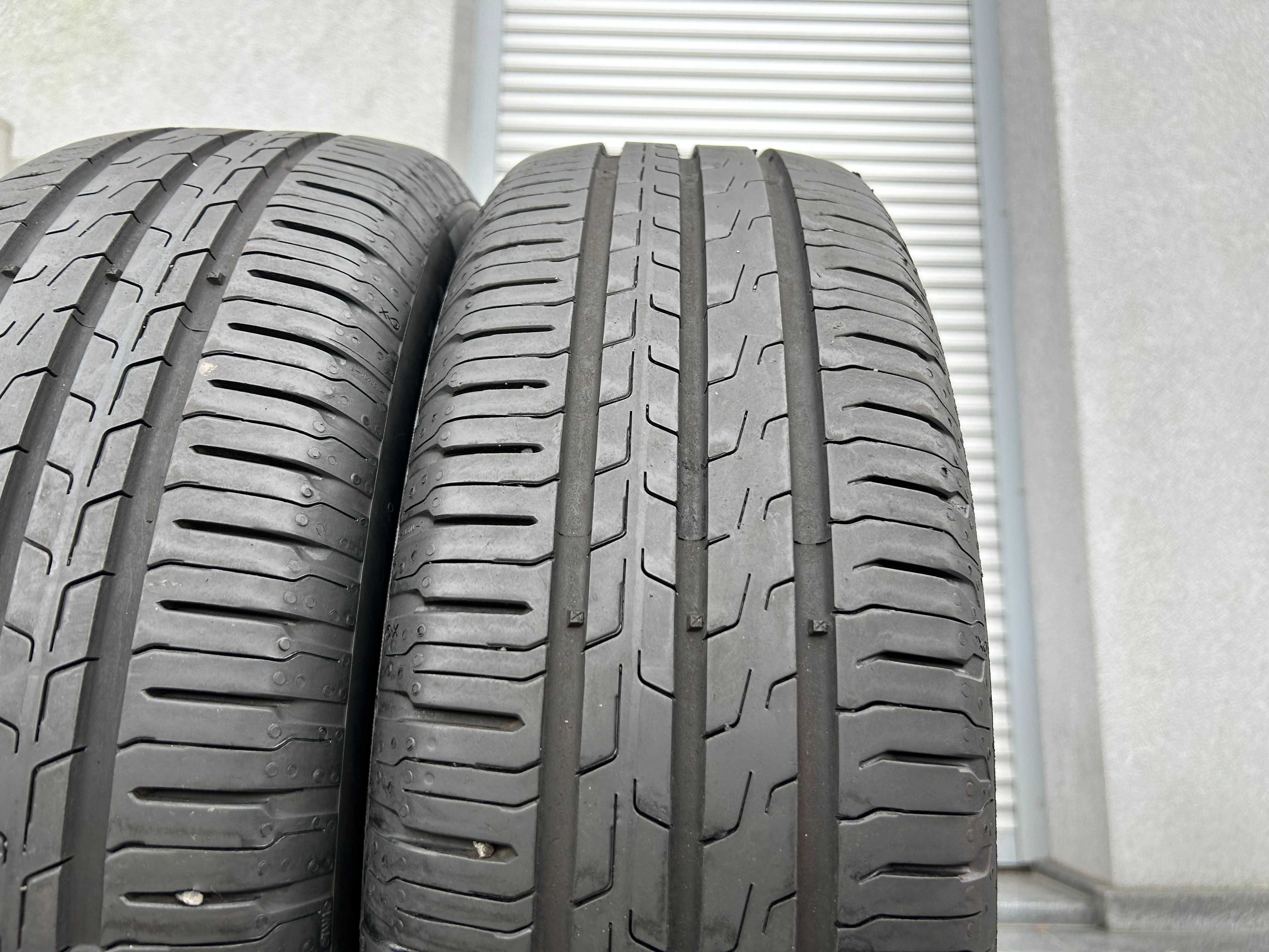 2szt letnie 185/65R15 Continental 7mm 2021r świetny stan! L4063 gwar