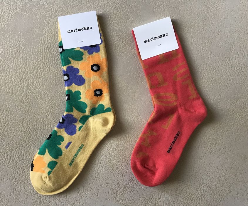 Marimekko оригінал якісні шкарпетки носки жіночі 37-39 р.еластичні