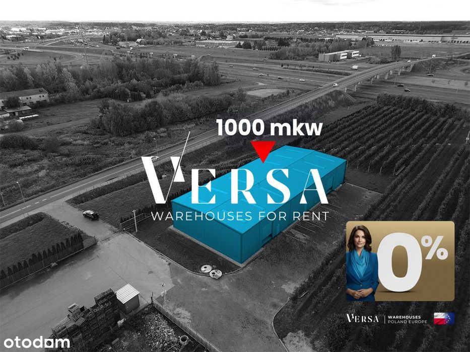 Magazyn z biurami 700 mkw + plac 700 mkw - 0% Prow