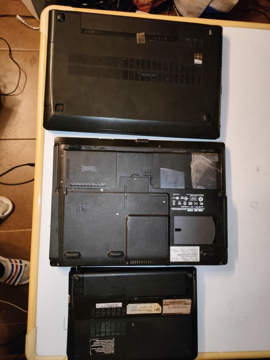 3 Laptopy Lenovo, Toshiba, Asus CENA ZA CAŁOŚĆ