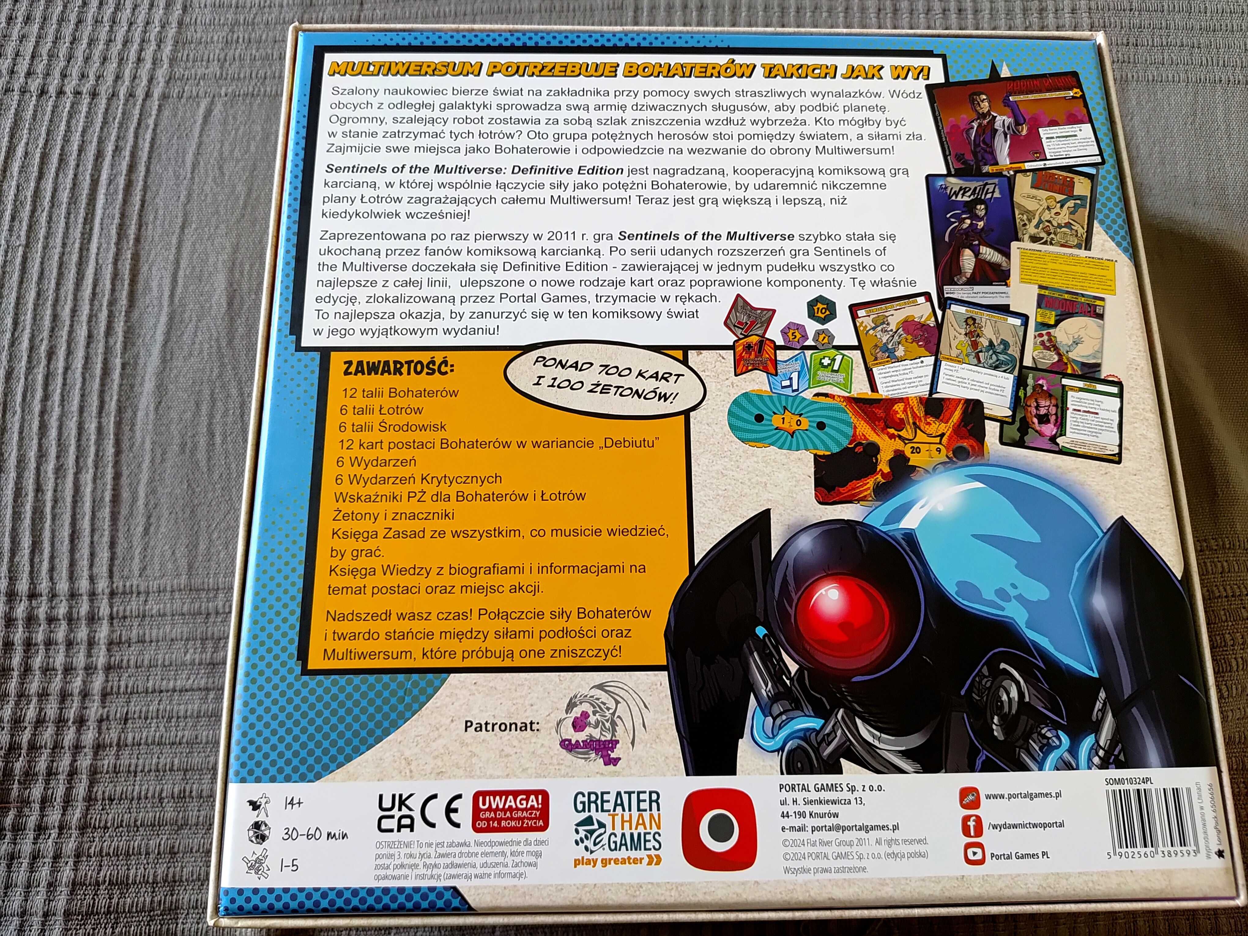 Sentinels of the Multiverse (wersja PL): karty graczy w koszulkach!