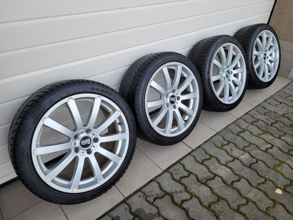 Koła, alufelgi z oponami zimowymi VW Golf VII, Seat, Skoda, 235/40 R18