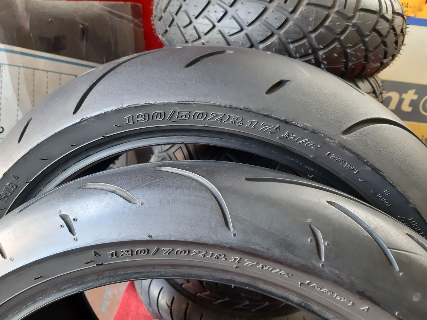 Мото 120/70 ZR17 + 190/50 ZR17 Dunlop Sportmax D214 из Германии