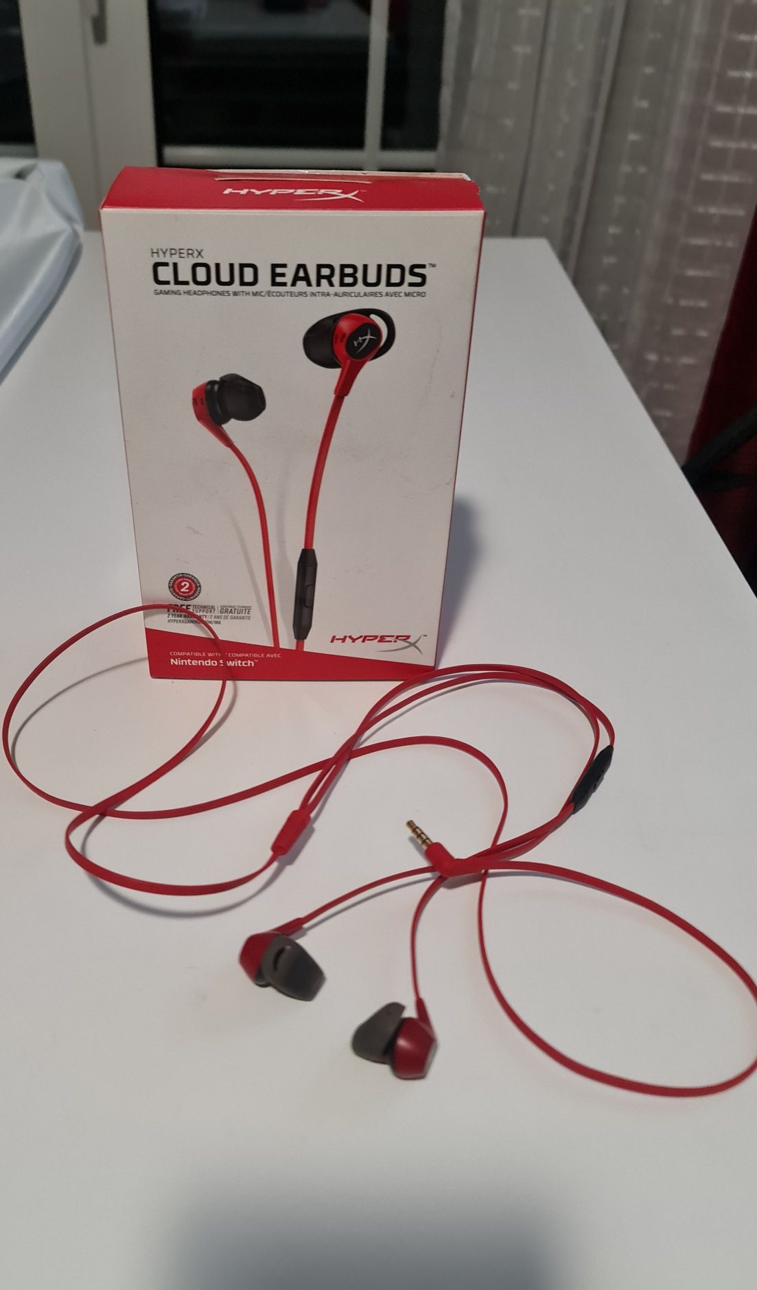 Auriculares HyperX Cloud Earbuds