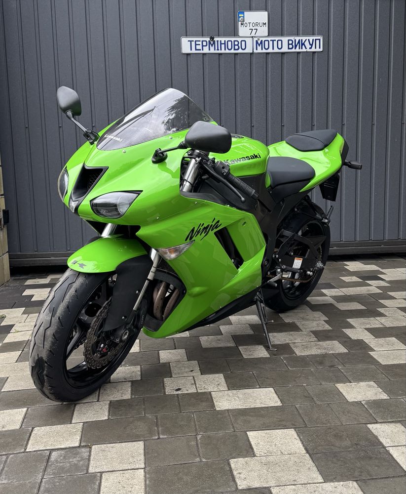 Kawasaki Zx-6r облужений підготовлений без пробігу