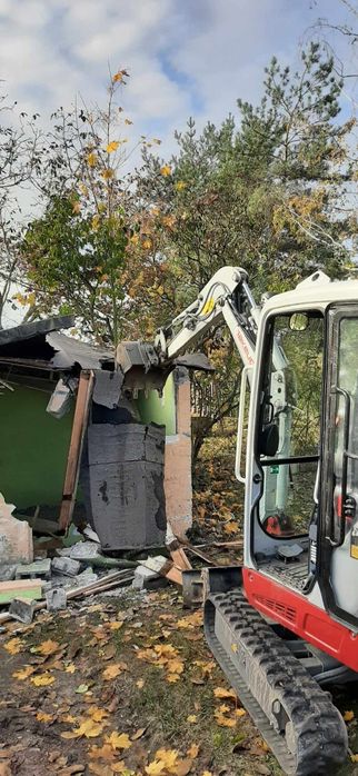 Usługi minikoparka*Prace ziemnei*Rozbiórki*Transport wywrotką 3,5T