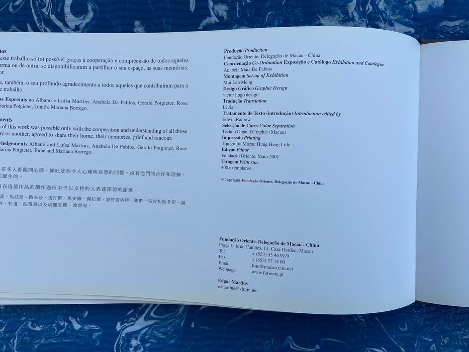 Catálogo Edgar Martins