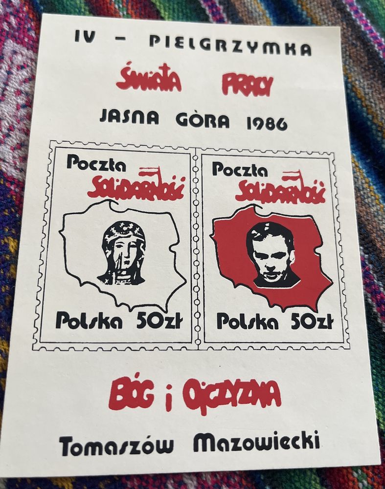 Solidarność - poczta Mazowsze