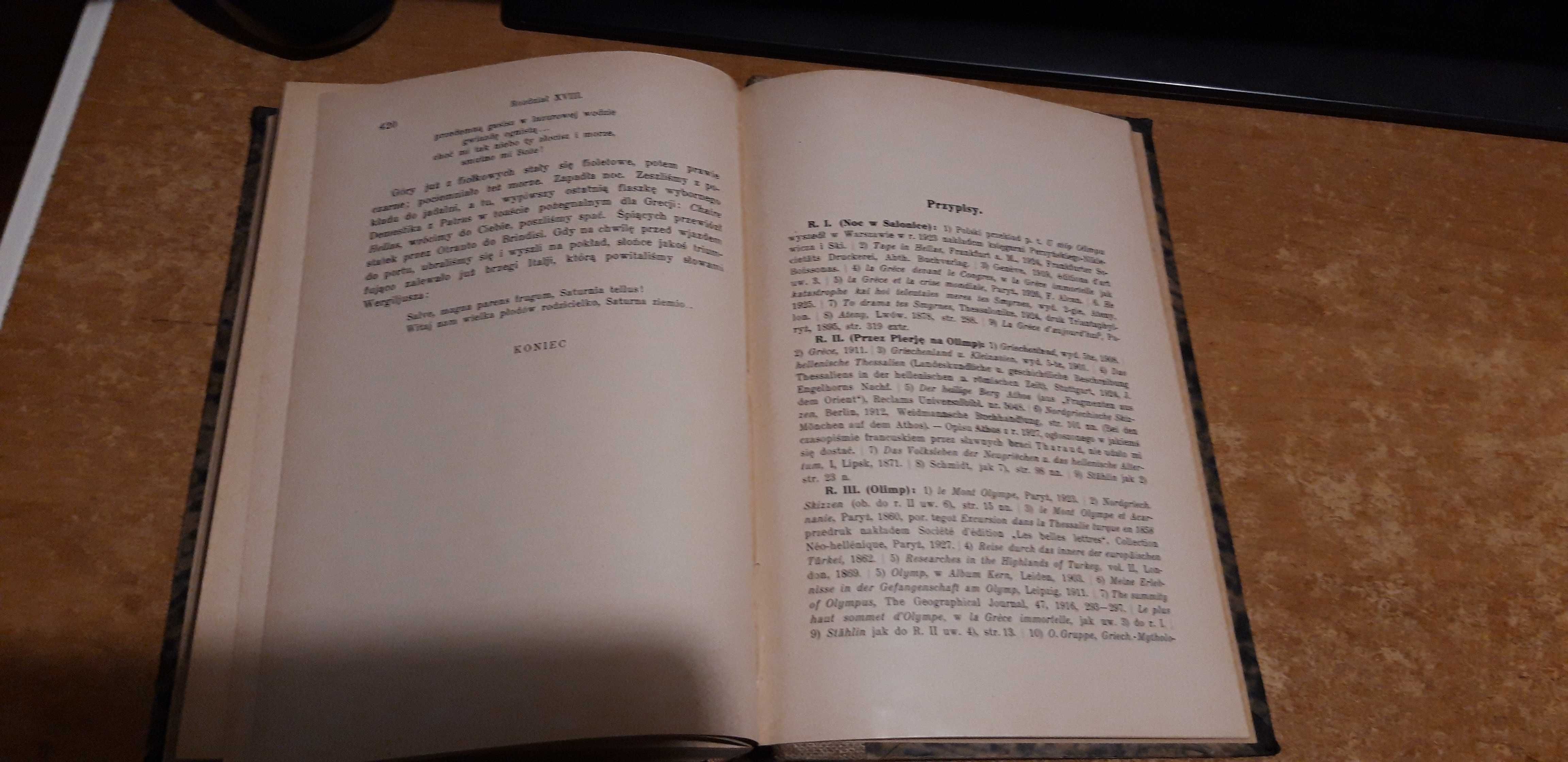 Wrażenia  z  Podróży  Greckiej -T. Sinko-  Lwów 1928,opr.,200rycin