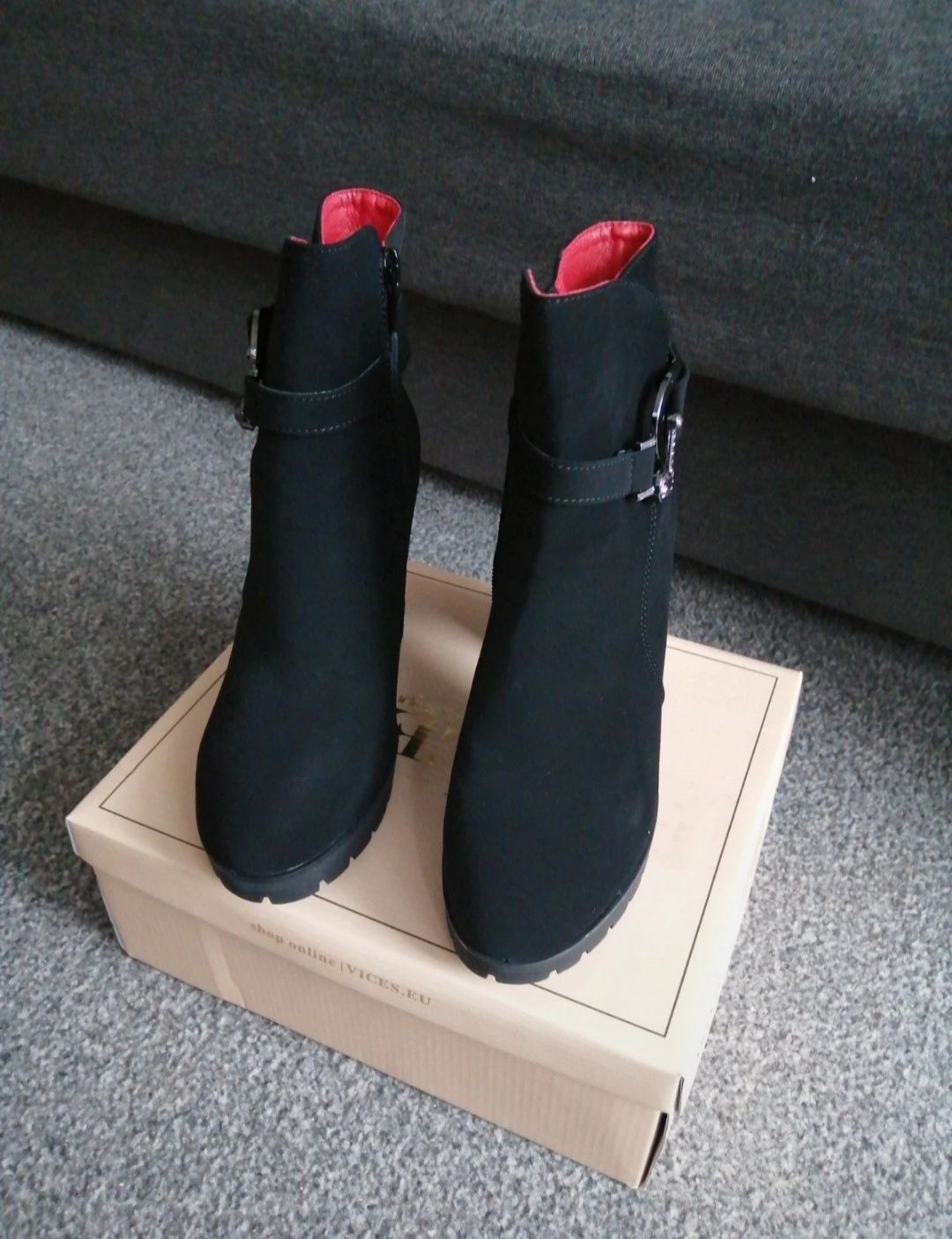 Buty botki nowe śliczne