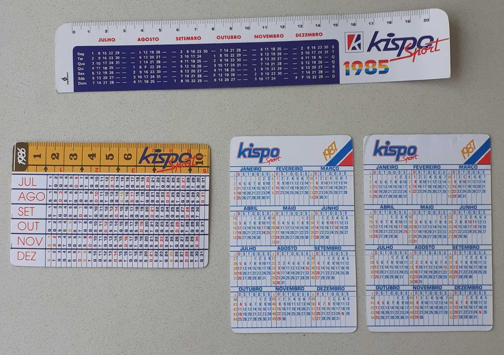 Calendários bolso - Kispo