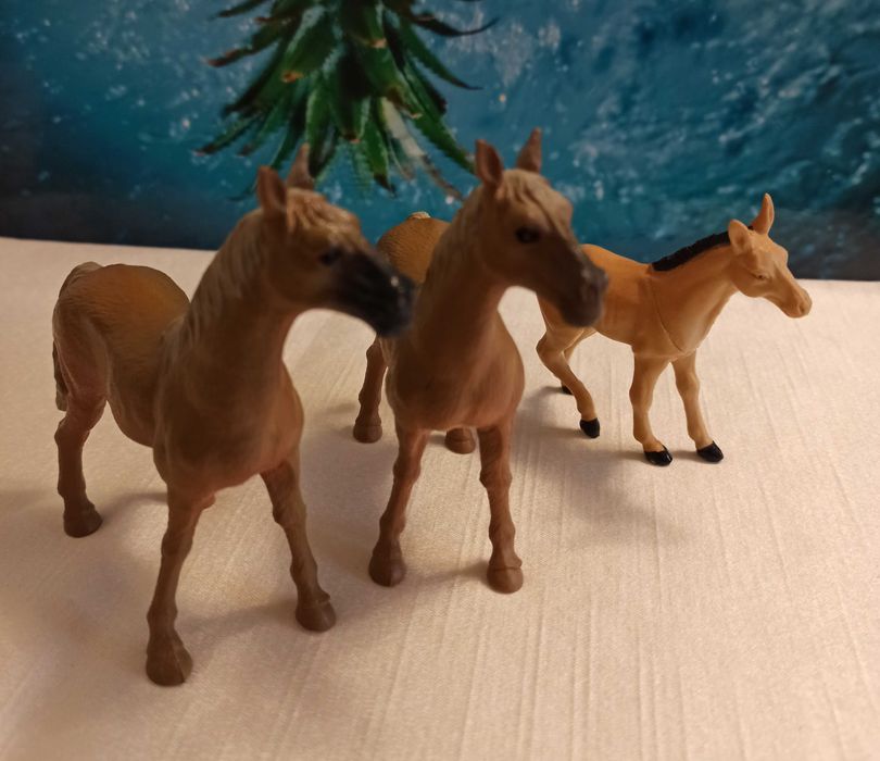 Фігурки Тварини  "Пара Лошадок", ігрові Колекційні. Зроблено для ЄС.