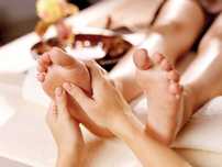 Massagem relaxante e Aromaterapia