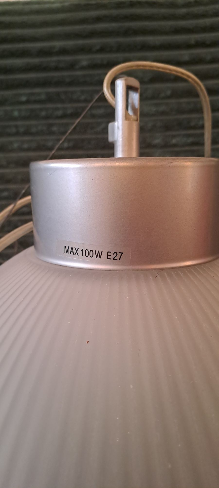Duża lampa sufitowa z dwiema mniejszymi