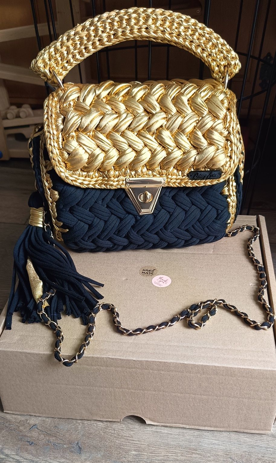 Torebka damska handmade wykonana na zamówienie.