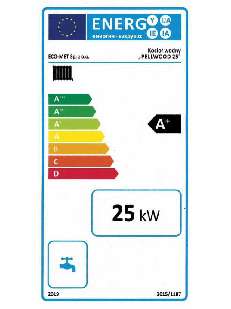 Kocioł pelletowy PELLWOOD 25 kW z podajnikiem na pellet Lista ZUM