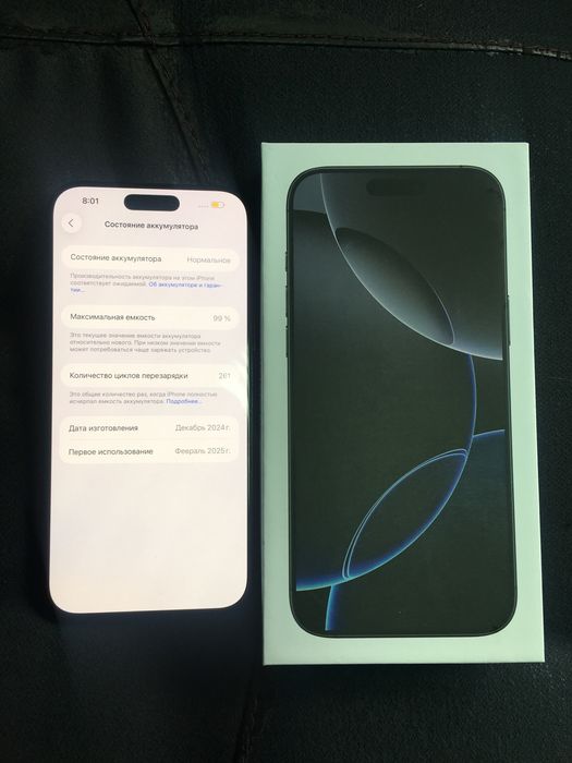 Apple iPhone 16 Pro Max 256Gb Black Titanium