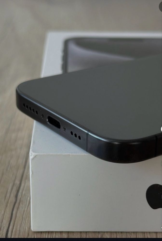 Iphone 15 pro 128GB Black Troco