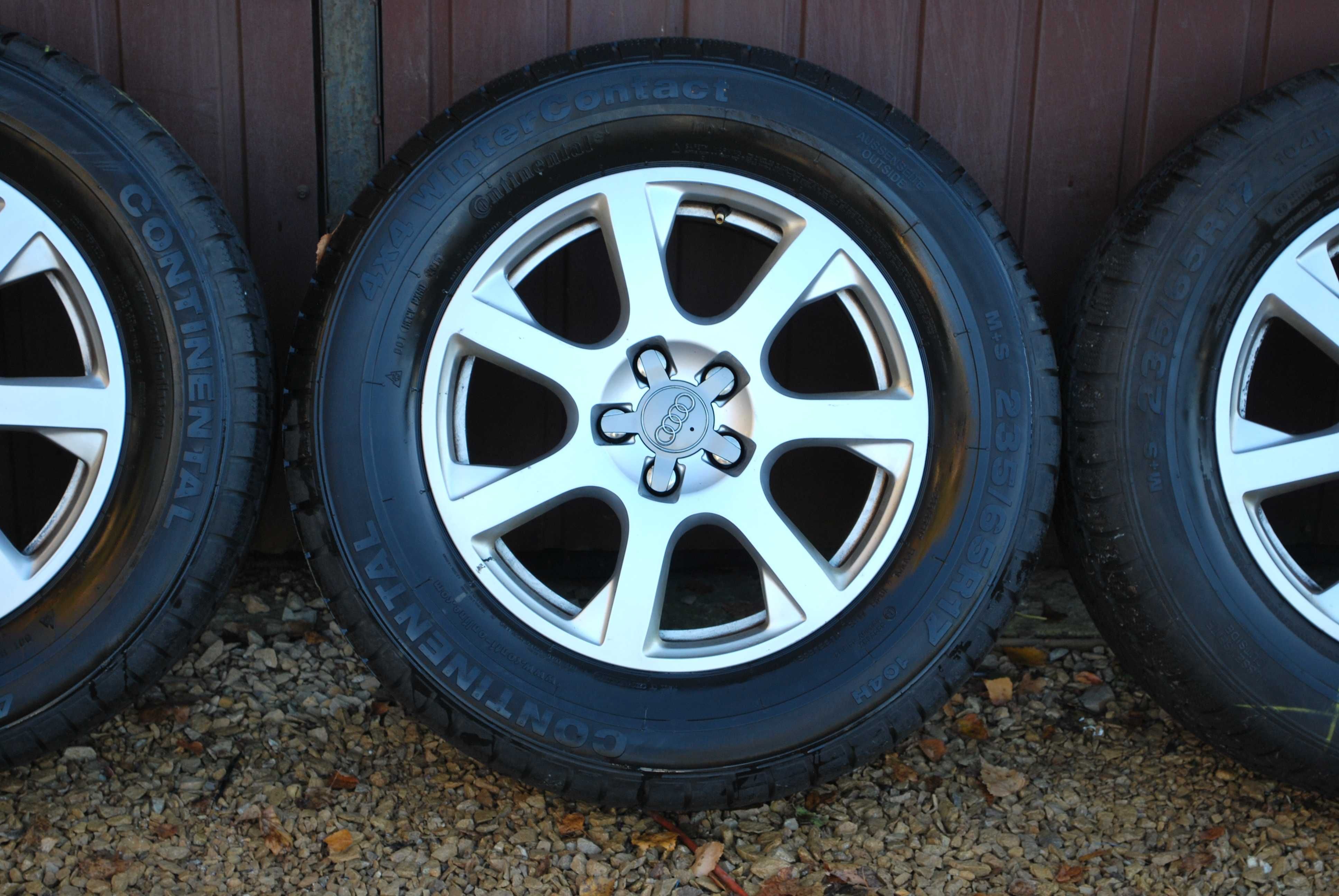 Koła 235/60 R17 5x112 66.5 Alufelgi + opony zimowe Audi Seat VW Skoda