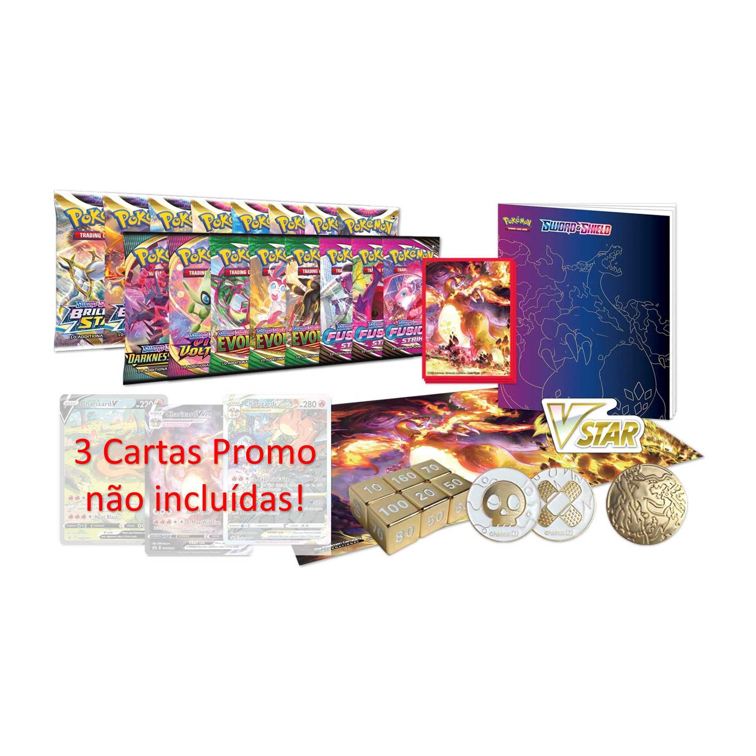 Cartas Pokémon: Ultra-Premium Collection (sem Charizards)