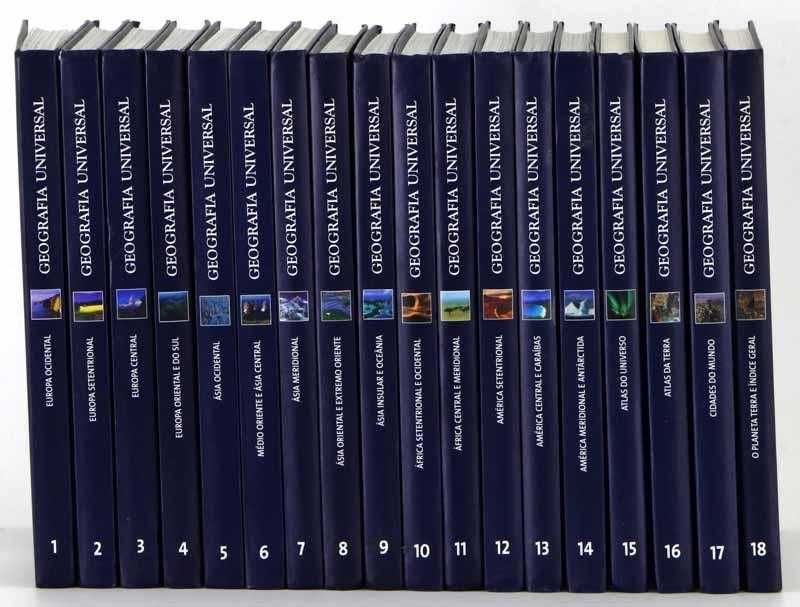 Geografia Universal - 18 Volumes