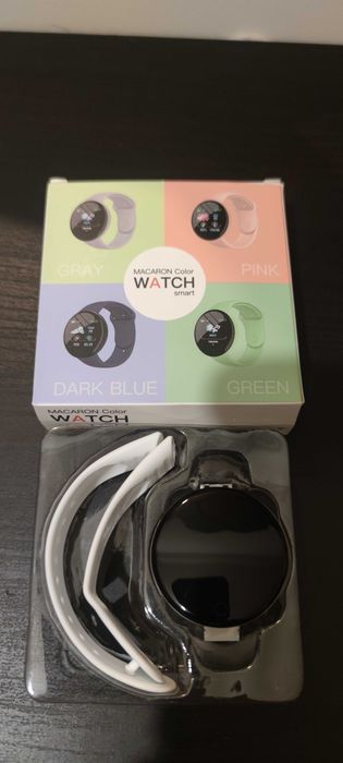 Smartwatch D18 branco