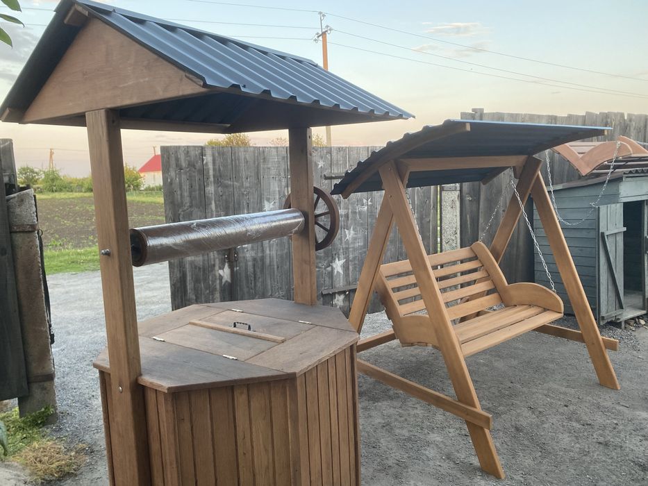 Дашок, дах на криницю, колодязь