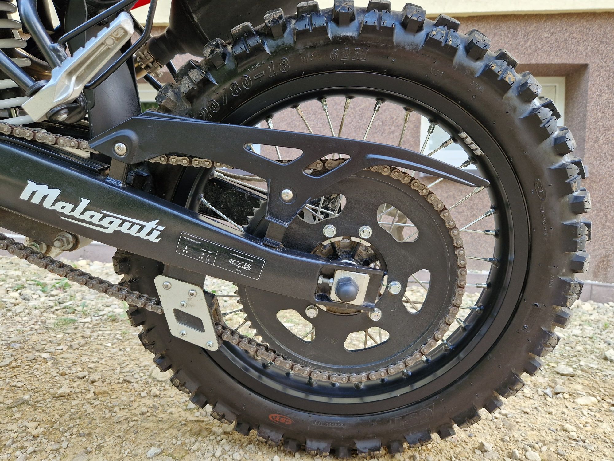 Malaguti xtm 125 kat B enduro stan BDB