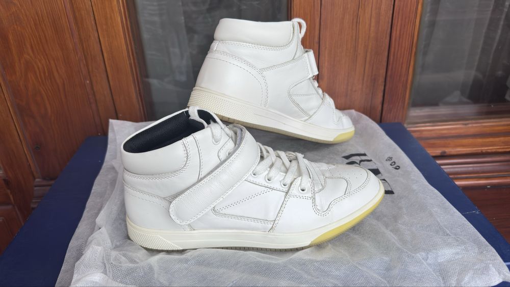 Хайтопи Зара шкіряні