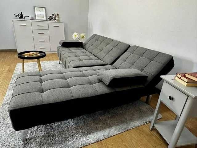 Sofá-cama em veludo com envio grátis