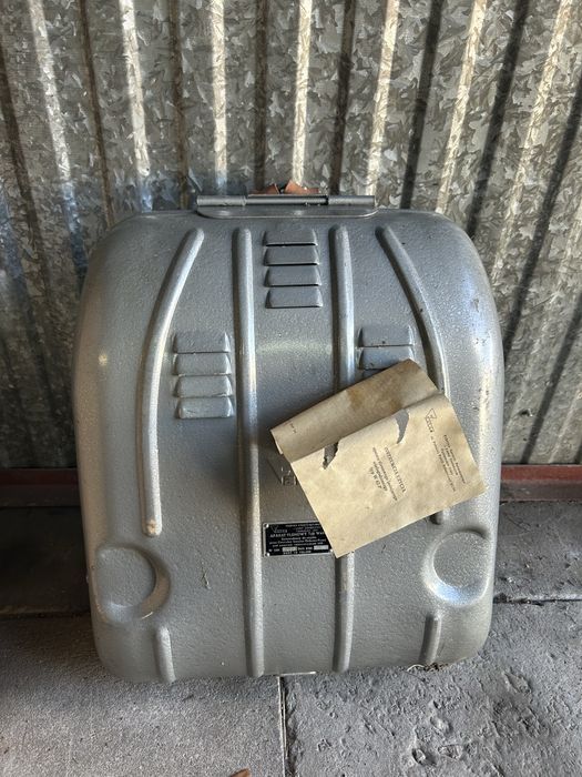 Zabytkowy aparat tlenowy Faser straż