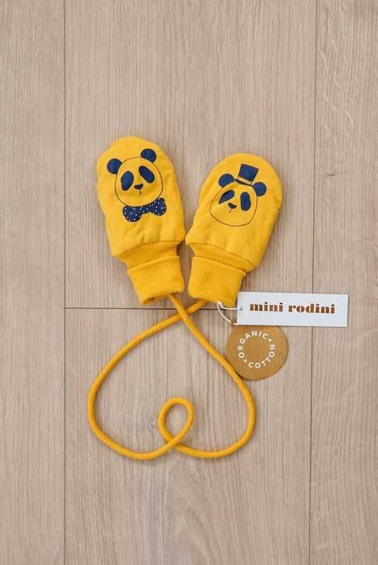Nowe rękawiczki Mini Rodini 68/74 Panda baby glove