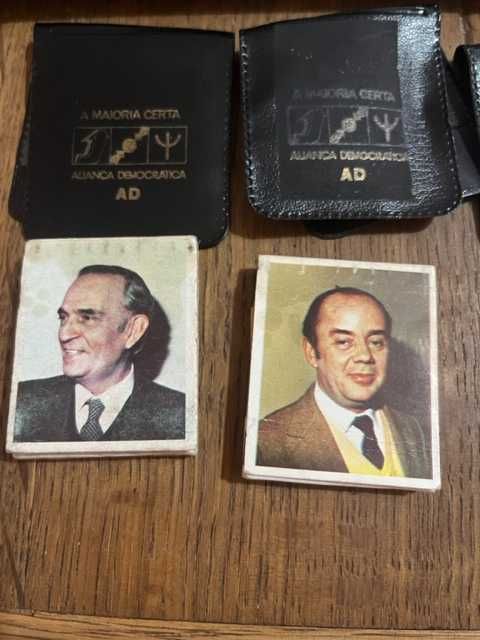 Coleção carteiras fósforos CDS