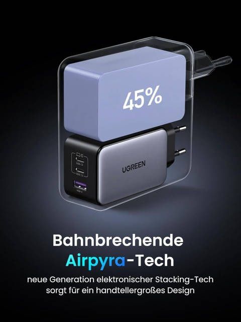 Зарядний пристрій 100W Ugreen Nexode X 100 Вт