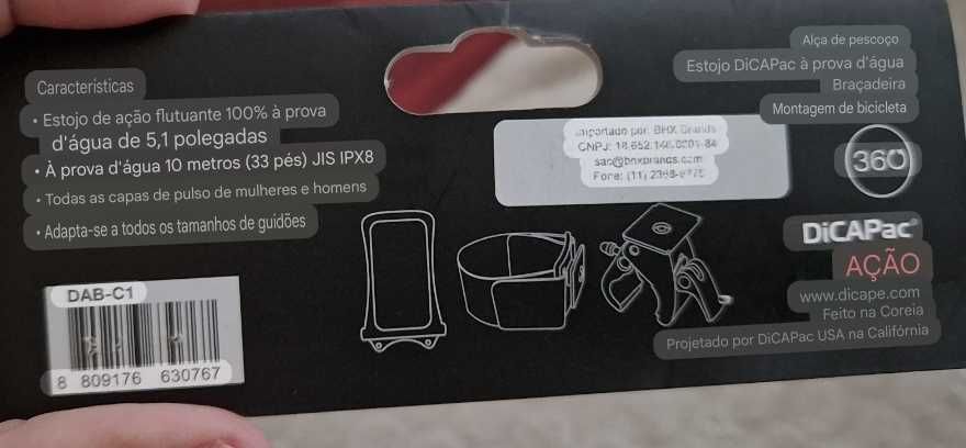 Capa a prova de água celular