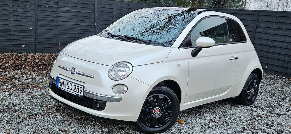 Fiat 500 1.2 69KM Benzyna! LOUNGE! Perła! Panorama, Klimatyzacja, Opłacony!