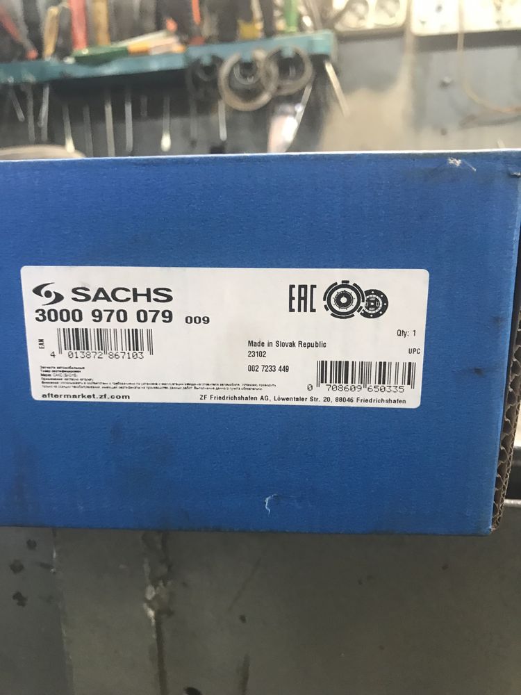 Сцепление Mercedes’ Vito 639 Sachs