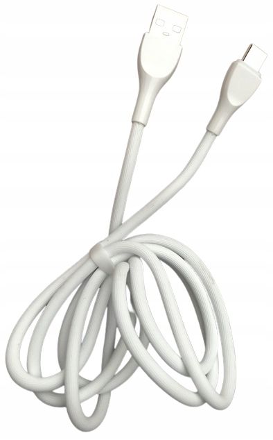 Kabel Przewód Usb / Usb-C 1M Qc 2.1 Biały