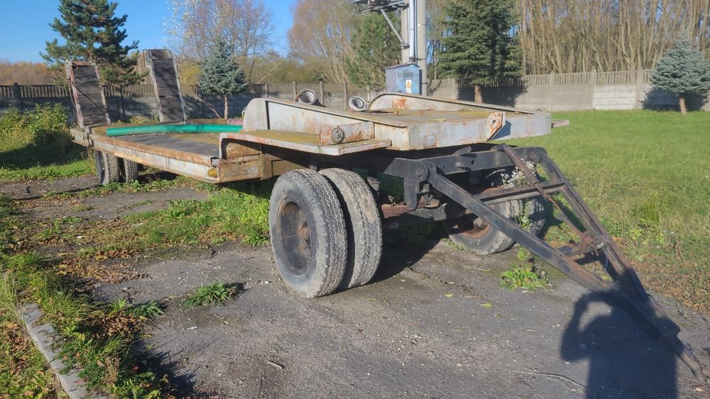 Przyczepa niskopodwoziowa Zremb TO 35