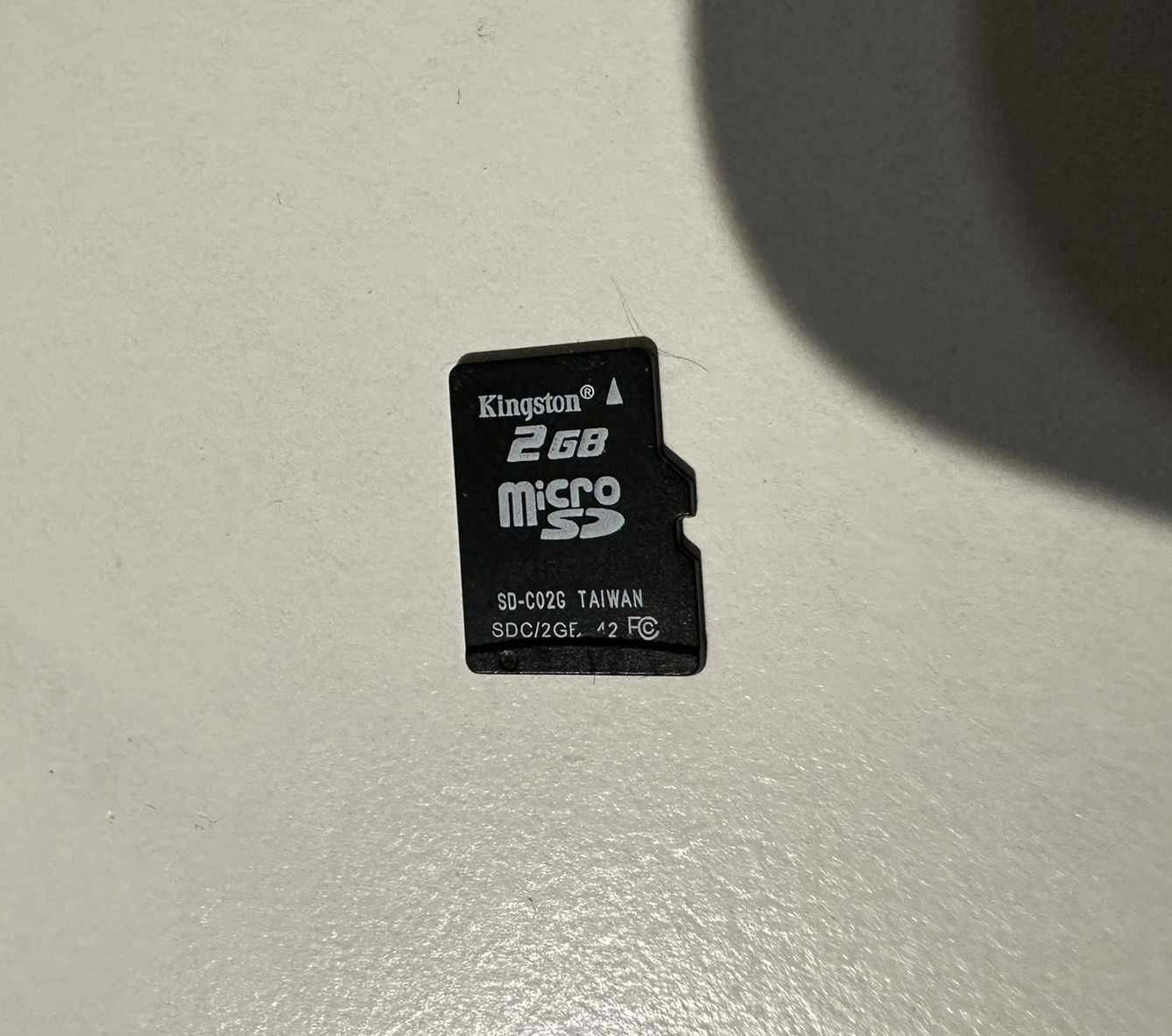 Karta pamięci micro SD Kingston 2GB