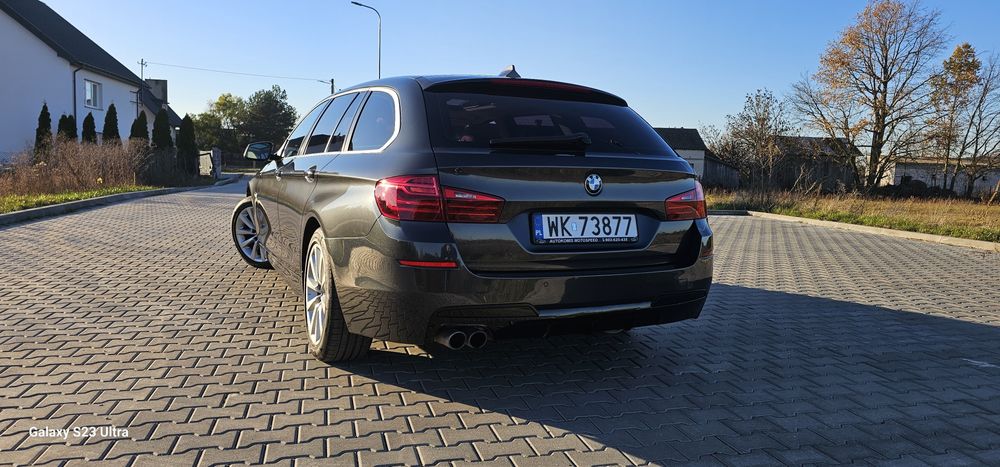 Zadbane Bmw F11 530xd Hud, masaże, asystenci, match, wentylacja