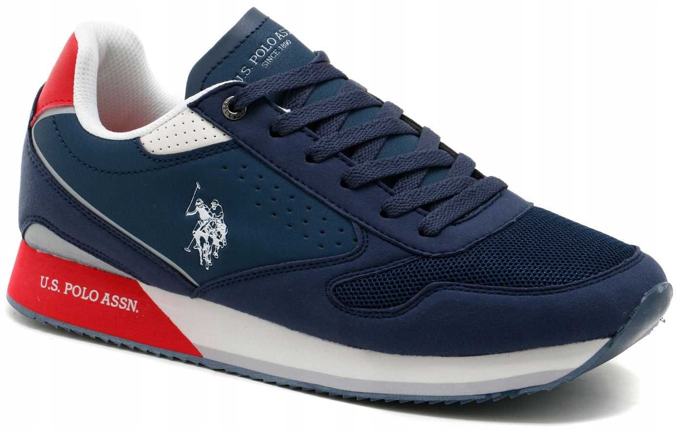 Buty męskie sportowe SNEAKERSY U.S. Polo Assn. R.45