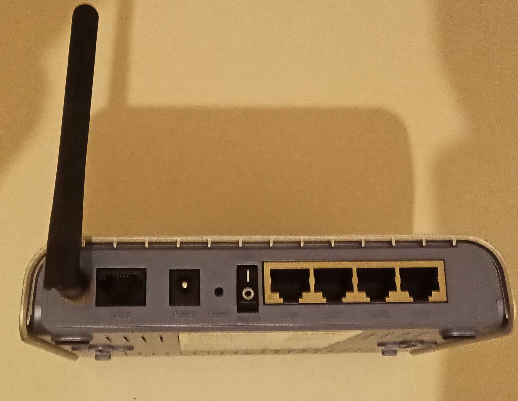 Router ADSL (pode ser usado como switch)