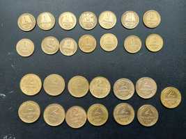 Монети ссср до реформи 1 копійка, 2 копійки, 10 копійок, 20 копійок
