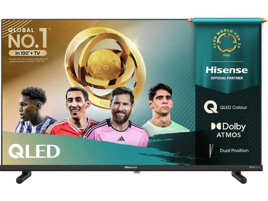 TV HISENSE 32A5Q (QLED - 32'' - 81 cm - Full HD - Smart TV)

Na Caixa
