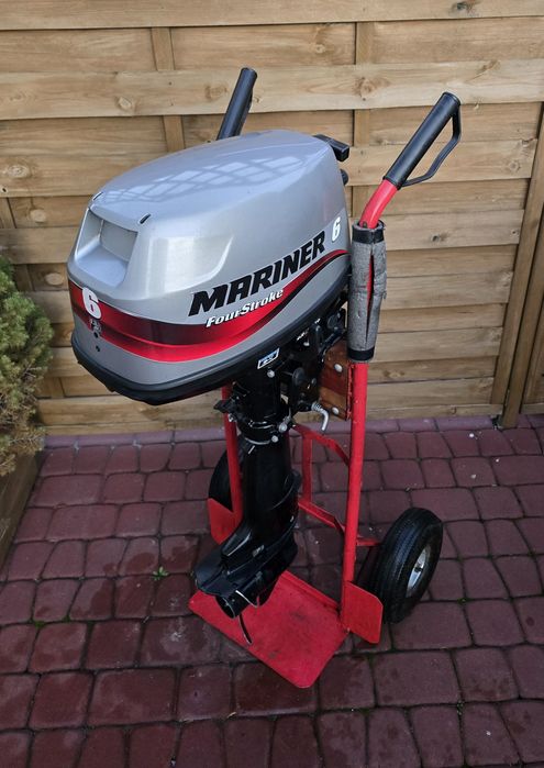 Silnik zaburtowy do łódka ponton Mercury Mariner 6KM 4t krótka stopa S